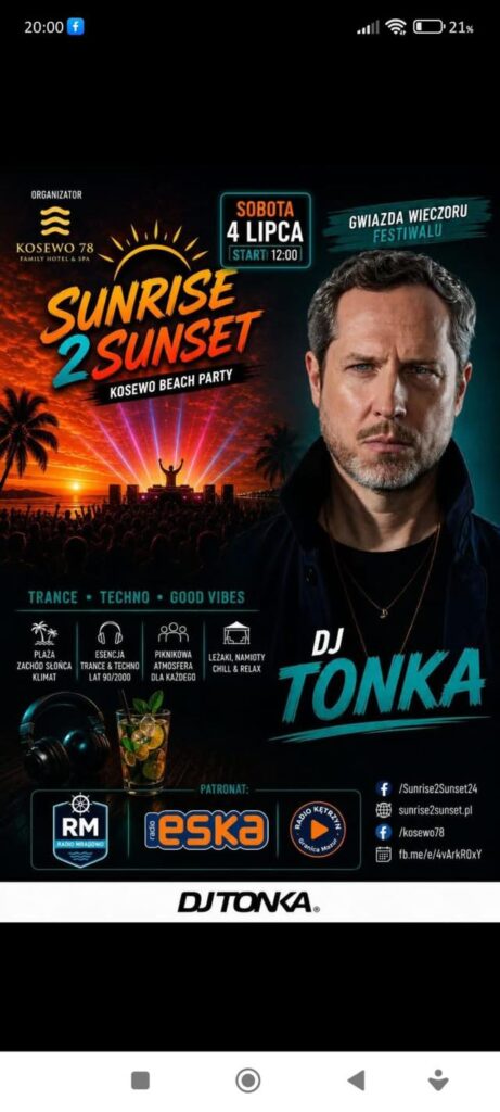 DJ TONKA — profil DJ-a SunRise2Sunset